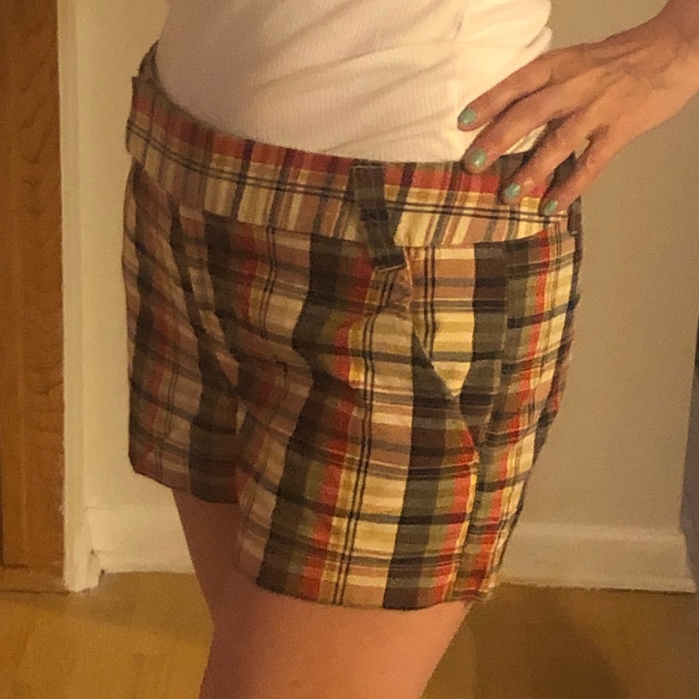 J.Crew Trendy Plaid Shorts!